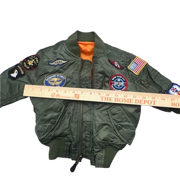 Norman Dragon 2T patch bomber jacket - Picture 8 of 9